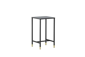 Dipp Sängbord 40 cm Marmormönster - Glas/Svart/Grå - Products - Möbler - Bord & matgrupp - Avlastningsbord & sidobord - Sängbord & nattduksbord