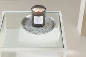 Fortaleza Sidobord 40x40 cm - Vit - Products - Möbler - Bord & matgrupp - Avlastningsbord & sidobord - Brickbord & småbord