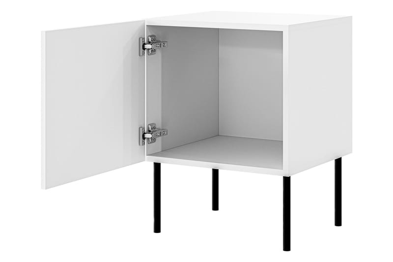 Laholm Sängbord 45 cm - Vit - Products - Möbler - Bord & matgrupp - Avlastningsbord & sidobord - Sängbord & nattduksbord
