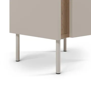 Lomar Nattduksbord 45,5x47,8x35 cm - Naturlig ek, sandsten - Products - Möbler - Bord & matgrupp - Avlastningsbord & sidobord - Sängbord & nattduksbord