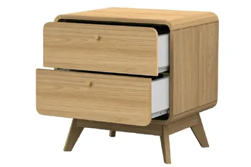 Olivet Sängbord 51 cm - Natur - Products - Möbler - Bord & matgrupp - Avlastningsbord & sidobord - Sängbord & nattduksbord