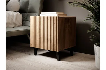 Sängbord 2-pack - Svart|Ek - Products - Möbler - Bord & matgrupp - Avlastningsbord & sidobord - Sängbord & nattduksbord