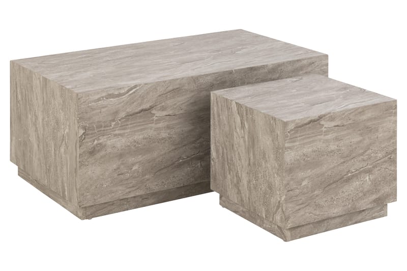 Samon Soffbord 100x60 cm, Grå