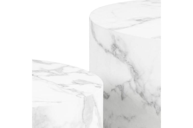 Samon Soffbord 58 cm - Vit - Products - Möbler - Bord & matgrupp - Avlastningsbord & sidobord - Satsbord