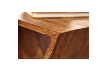 Sido bord Wohnling Massivt trä X-form med förvaringsutrymme lantlig stil - Products - Möbler - Bord & matgrupp - Avlastningsbord & sidobord - Brickbord & småbord