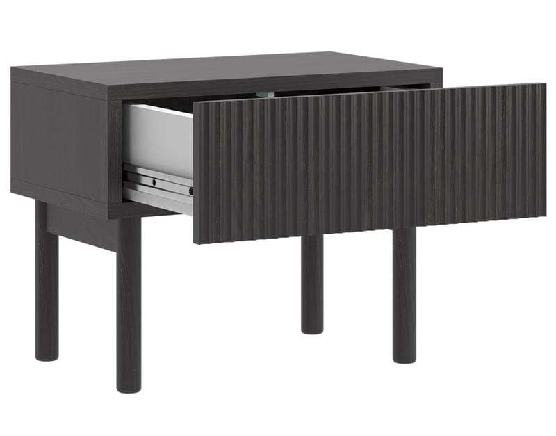 Takayo Sängbord 50 cm - Svart - Products - Möbler - Bord & matgrupp - Avlastningsbord & sidobord - Sängbord & nattduksbord