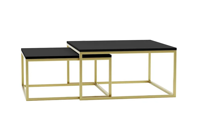 Wardner Soffbord 76 cm, Svart