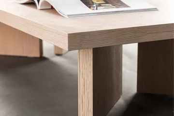 Bassholmen Soffbord 140x80 cm - Whitewash - Products - Möbler - Bord & matgrupp - Soffbord