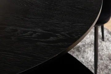 Biana Matgrupp 110 cm Rund inkl 4 Pontus Stolar - Svart - Products - Möbler - Bord & matgrupp - Matgrupp