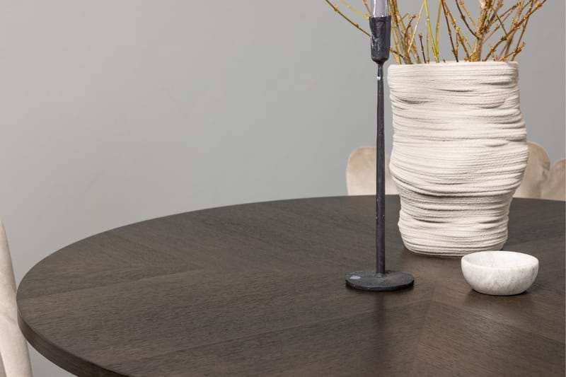 Copenhagen Matgrupp 115 cm Rund med 4 Limhamn stolar - Beige - Products - Möbler - Bord & matgrupp - Matgrupp