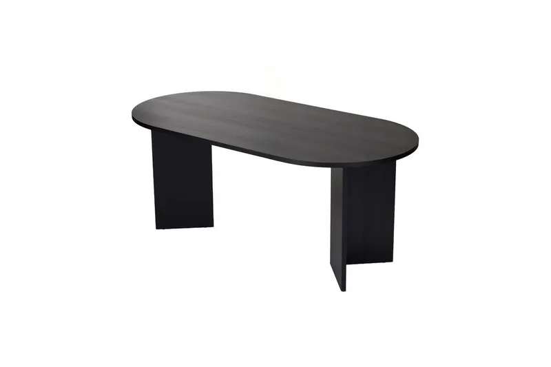 Dano Matbord 180 cm Oval - Natur/Svart - Products - Möbler - Bord & matgrupp - Matbord & köksbord