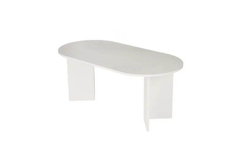 Dano Matbord 180 cm Oval - Natur/Vit - Products - Möbler - Bord & matgrupp - Matbord & köksbord