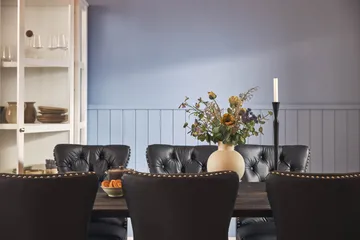 Dijon Matgrupp 200 cm inkl 6 Bergviken Stolar Konstläder - Brun - Products - Möbler - Bord & matgrupp - Matgrupp