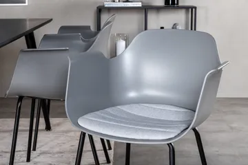 Dipp Matgrupp 180 cm Rektangulär med 6 Comfort stolar - Svart - Products - Möbler - Bord & matgrupp - Matgrupp