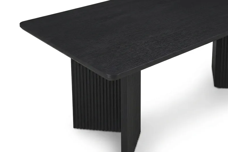 Edda Soffbord Rektangulär 120 cm - Svartlaserad ek - Products - Möbler - Bord & matgrupp - Soffbord