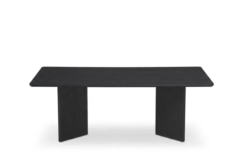 Edda Soffbord Rektangulär 120 cm - Svartlaserad ek - Products - Möbler - Bord & matgrupp - Soffbord