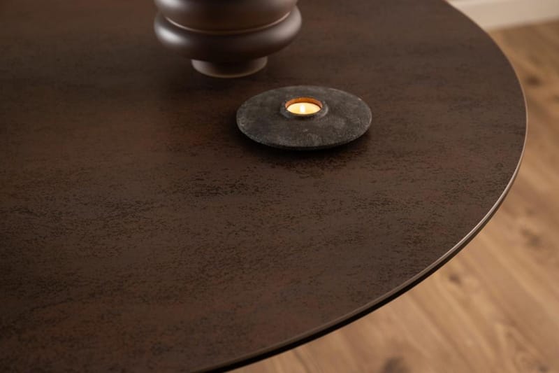 Ganesh Matbord 119 cm Rund - Brun - Products - Möbler - Bord & matgrupp - Matbord & köksbord