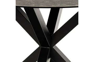 Ganesh Matbord 119 cm Rund - Svart - Products - Möbler - Bord & matgrupp - Matbord & köksbord