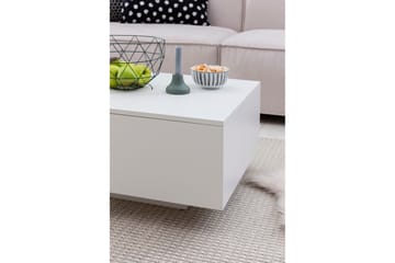 Golnick Soffbord 60 cm med Förvaring - Vit - Products - Möbler - Bord & matgrupp - Soffbord