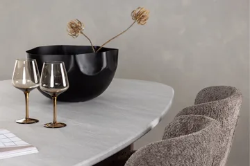 Grönvik Matgrupp 180 cm Oval med 4 Modesto Stolar - Mocca - Products - Möbler - Bord & matgrupp - Matgrupp