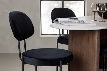 Grönvik Matgrupp 180 cm Oval med 4 Stella Stolar - Mocca - Products - Möbler - Bord & matgrupp - Matgrupp