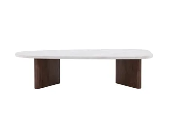 Grönvik Soffbord 130x65 cm - Ljusgrå - Products - Möbler - Bord & matgrupp - Soffbord