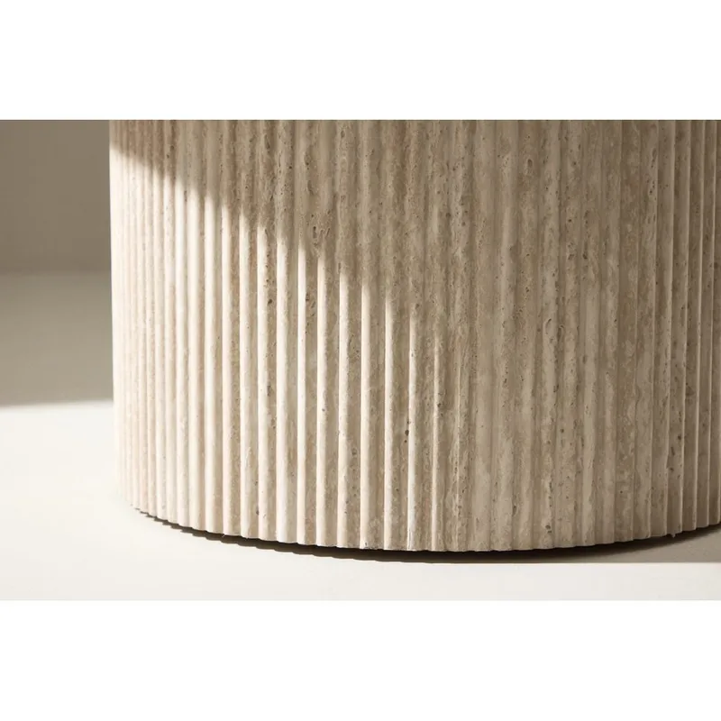 Härön Soffbord 80 cm - Beige - Products - Möbler - Bord & matgrupp - Soffbord