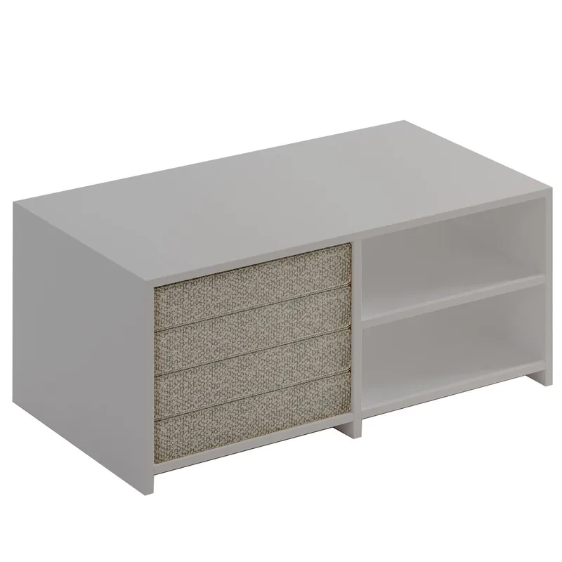 Kavon Soffbordsset 90x44,1x45 cm, Vit
