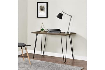 Owen Skrivbord 102 cm Valnötsbrun/Svart - Dorel Home - Products - Möbler - Bord & matgrupp - Kontorsbord - Datorbord