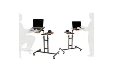 Morse Ståskrivbord 67 cm - Trä/natur/Svart - Products - Möbler - Bord & matgrupp - Kontorsbord - Skrivbord