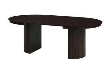 Kopparbo Runt Matbord förlängningsbart 120-220 cm Fanér