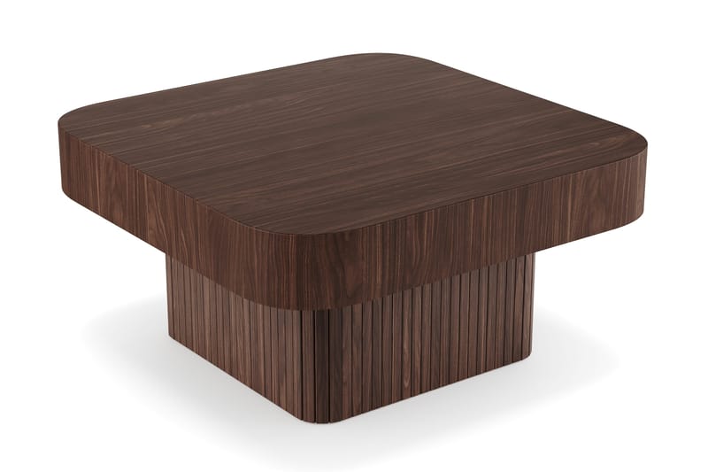 Kopparbo soffbord 80 cm Valnöt - Valnöt - Products - Möbler - Bord & matgrupp - Soffbord