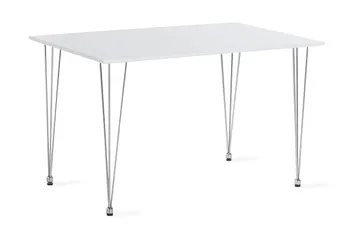 Kronblom Matbord 120 cm +  4 st Nibe stol svart med ek ben - Vit/Svart - Products - M öbler - Bord & matgrupp - Matgrupp