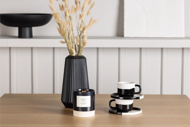 Leo Matgrupp 100 cm Rektangulär med 4 Night stolar - Svart - Products - Möbler - Bord & matgrupp - Matgrupp