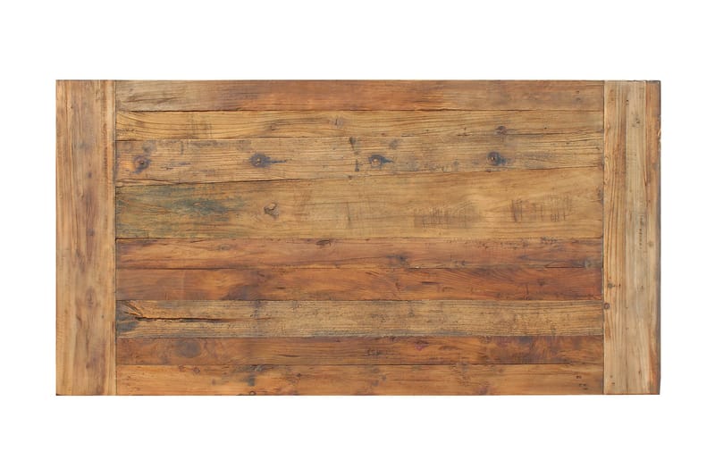 Lyon Matgrupp 200 cm med 6 Tuva Stol - Natur/Vit/Brun - Products - Möbler - Bord & matgrupp - Matgrupp