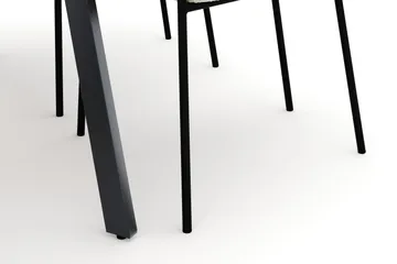 Marcelen Matbord Förlängningsbart med 4 Gemmiano Stolar - Brun - Products - Möbler - Bord & matgrupp - Matgrupp