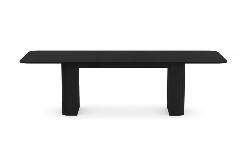 Kopparbo Matbord 200-260 cm Förlängningsbart - Svart trä - Products - Möbler - Bord & matgrupp - Matbord & köksbord