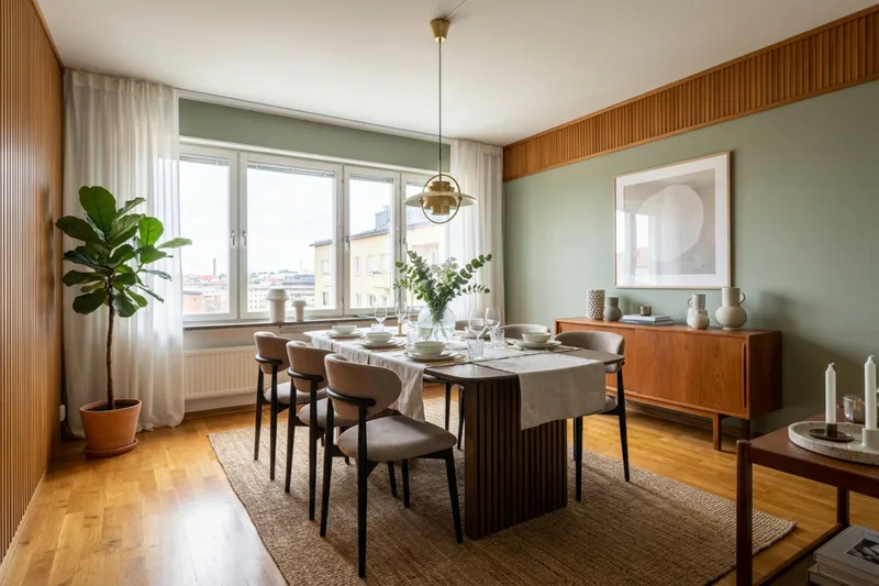 Matgrupp Bark Richeto med Molly stolar Svart - Products - Möbler - Bord & matgrupp - Matgrupp