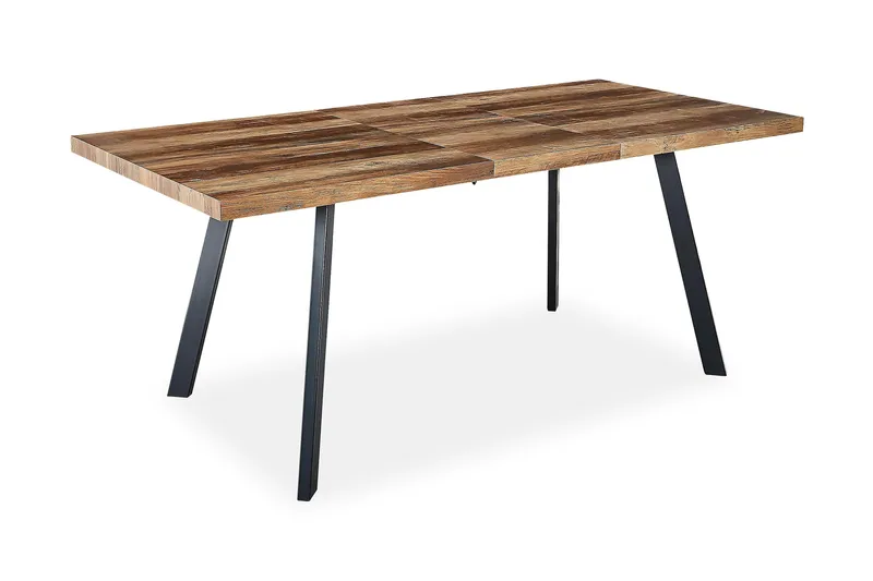 Marcelen Matbord Förlängningsbart med 4 Sawako Stolar - Brun - Products - Möbler - Bord & matgrupp - Matgrupp
