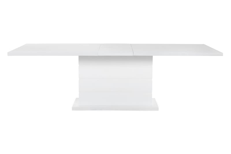 Ratliff Matgrupp 180 cm + 4 Sorado Stol - Vit/Krom - Products - Möbler - Bord & matgrupp - Matgrupp