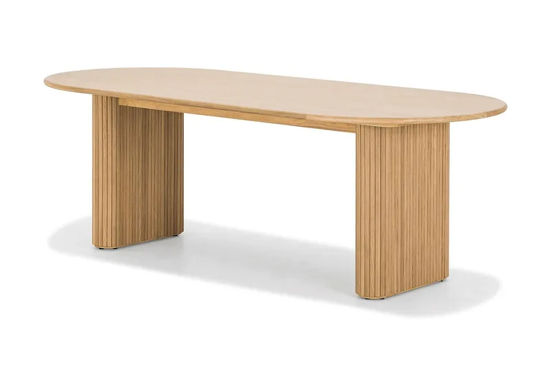 Noira Ovalt Matbord 220 cm - Natur - Products - Möbler - Bord & matgrupp - Matbord & köksbord