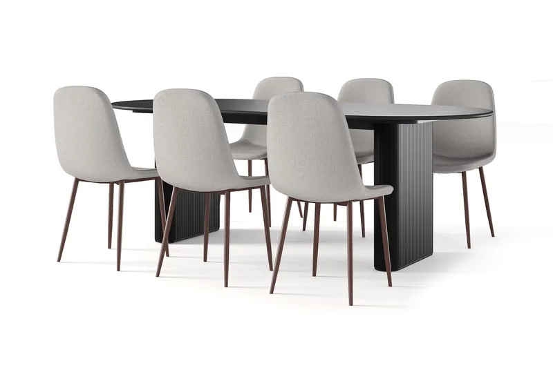 Beige - Svart
