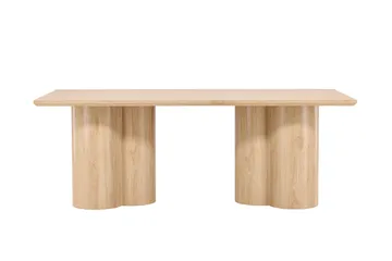 Olivia Matbord 210x100 cm, Whitewash