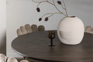 Olivia Matgrupp 110 cm Rund med 4 Limhamn stolar - Beige - Products - Möbler - Bord & matgrupp - Matgrupp