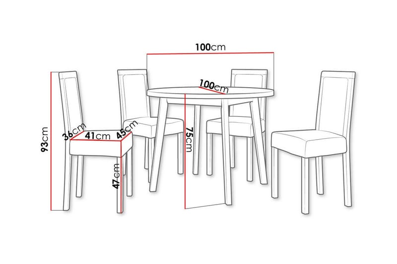 Patrickswell Matgrupp - Products - Möbler - Bord & matgrupp - Matgrupp
