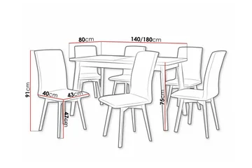 Patrickswell Matgrupp - Products - Möbler - Bord & matgrupp - Matgrupp