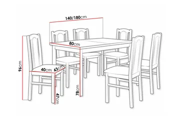 Patrickswell Matgrupp - Products - Möbler - Bord & matgrupp - Matgrupp