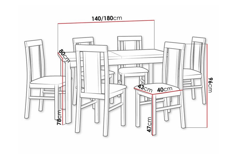 Patrickswell Matgrupp - Products - Möbler - Bord & matgrupp - Matgrupp