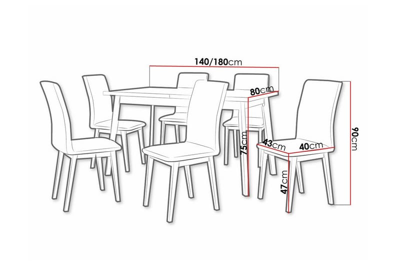 Patrickswell Matgrupp - Products - Möbler - Bord & matgrupp - Matgrupp