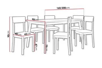 Patrickswell Matgrupp - Products - Möbler - Bord & matgrupp - Matgrupp